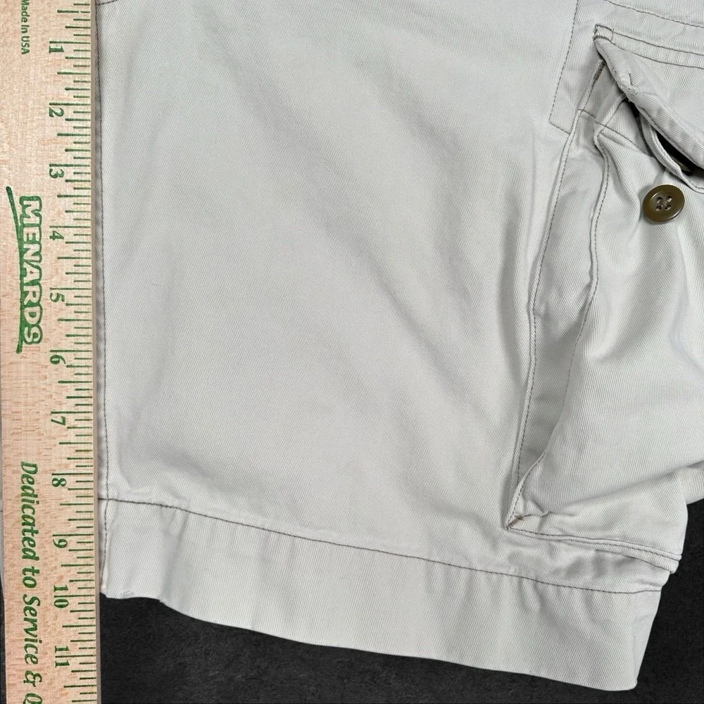 Polo Ralph Lauren Cargo Shorts Men 31 Khaki Beige Chino Cotton Pockets Vtg